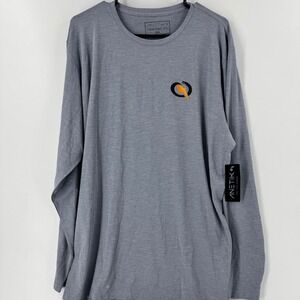 NWT ANETIK Ultralight Outdoor Long Sleeve Shirt UPF 30+ Gray Men's‎ 2XL